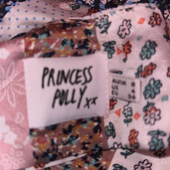 Triangle tie top with floral print - Picture 3 of 3